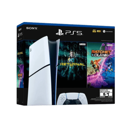 PS5 SLIM DIGITAL 1TB  DUNBLE RETURNAL Y RATCHET CLANK